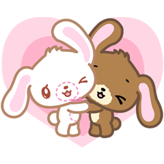 [LINEスタンプ] シュガーバニーズ 