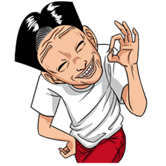 [LINEスタンプ] 行け！稲中卓球部 激情編