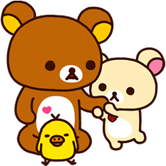 [LINEスタンプ] リラックマ なかよし 