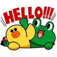 [LINEスタンプ] 集まれ！サリー・レナード・エドワード 
