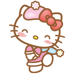 [LINEスタンプ] ハローキティ（ハッピーウィンター） 