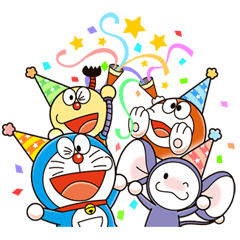 [LINEスタンプ] 藤子・F・不二雄キャラクター大集合