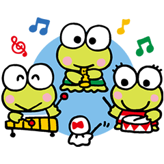[LINEスタンプ] けろけろけろっぴ（フレンズ） 