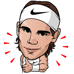 [LINEスタンプ] Rafa Nadal（ラファエル・ナダル） fetchpriority=high
