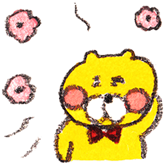 [LINEスタンプ] くまいぬといろいろ生き物 
