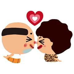 [LINEスタンプ] ちっちゃいおっさん（LOVE＆PEACE編） 