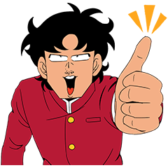 [LINEスタンプ] ハイスクール！奇面組 
