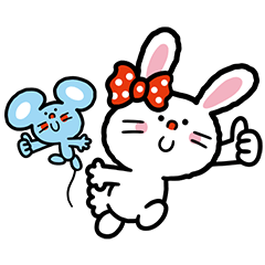 [LINEスタンプ] バニー＆マッティ 