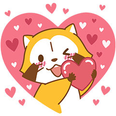 [LINEスタンプ] LOVE☆ラスカルと世界名作劇場