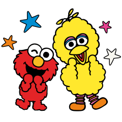 [LINEスタンプ] セサミストリート★ Happy Days 