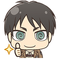 [LINEスタンプ] 進撃の巨人 ちみキャラver. 