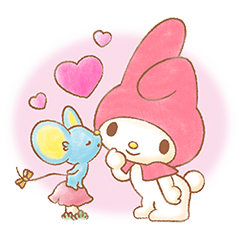 [LINEスタンプ] マイメロディのスウィートストーリー 