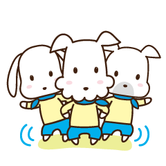 [LINEスタンプ] HAPPY DOG WORKS