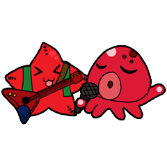 [LINEスタンプ] Underwater Friends fetchpriority=high