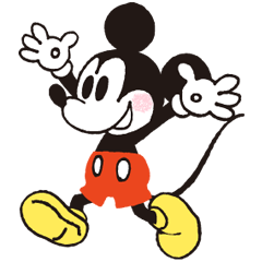 [LINEスタンプ] ミッキーマウス 