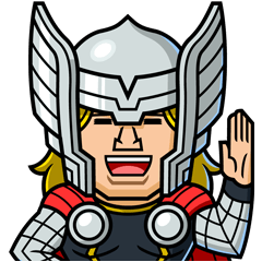 [LINEスタンプ] MARVEL ミニヒーローズ 
