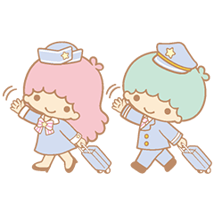 [LINEスタンプ] キキ＆ララ (コスチュームコレクション) 