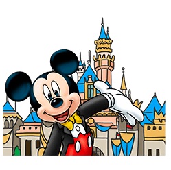 [LINEスタンプ] ディズニーテーマパーク