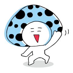 [LINEスタンプ] きのこちゃんたち その2