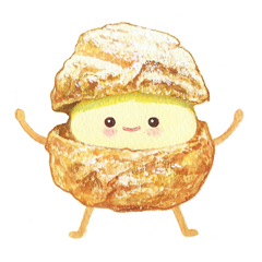 [LINEスタンプ] スイーツフレンズ