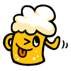 [LINEスタンプ] Mr,ビール