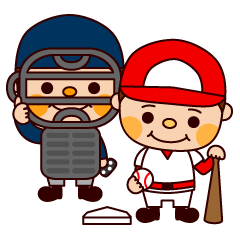 [LINEスタンプ] 野球中継スタンプ「やまと君」 fetchpriority=high