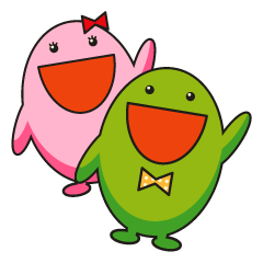 [LINEスタンプ] たまごボーイとたまごガール 