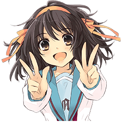 [LINEスタンプ] 涼宮ハルヒの憂鬱 SOS団 