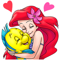 [LINEスタンプ] リトル・マーメイド 