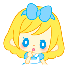 [LINEスタンプ] Alice's world