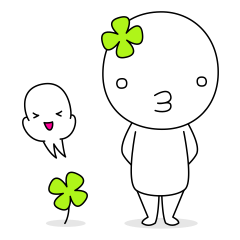 [LINEスタンプ] ブランとナラちゃん 