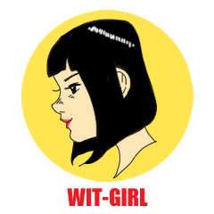 [LINEスタンプ] WIT-GIRL