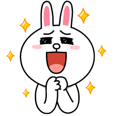 [LINEスタンプ] ウキウキ♪LINEキャラクターズ