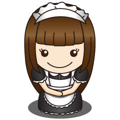 [LINEスタンプ] ほっこりメイドさん fetchpriority=high