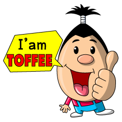 [LINEスタンプ] TOFFEE