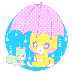 [LINEスタンプ] ジューシーフレンズ