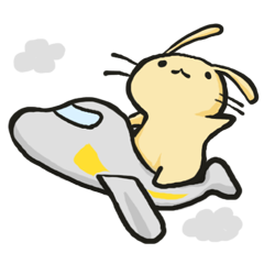 [LINEスタンプ] うさぎの日常