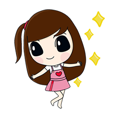 [LINEスタンプ] momo＆joon pyo