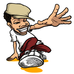 [LINEスタンプ] ヒップホップスタンプ☆GOSPEL'S ARTWORKS