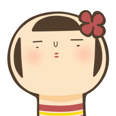 [LINEスタンプ] こけし fetchpriority=high