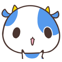 [LINEスタンプ] うしのミルク