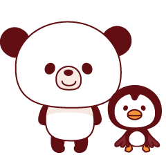 [LINEスタンプ] ぽんやんとパフィ-1- fetchpriority=high