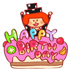 [LINEスタンプ] 誕生日スタンプ 1