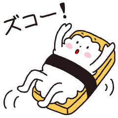 [LINEスタンプ] ネタで寿司。