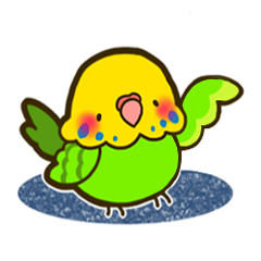 [LINEスタンプ] セキセイインコとなかまたち