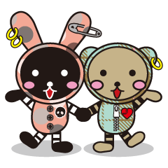 [LINEスタンプ] チョコ＆モカ fetchpriority=high