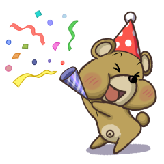 [LINEスタンプ] ぷにくま