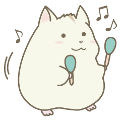 [LINEスタンプ] ほのぼのハム日和