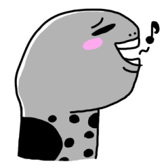 [LINEスタンプ] いろいろちんあなご