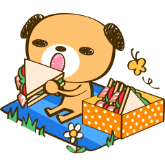 [LINEスタンプ] わんたろー